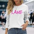 ジョニー・サンダース Lamf 長袖tシャツ 長袖Tシャツ 彼女への贈り物