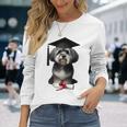 ハバニーズ犬 グラチュエーションキャップ トレーニング 学校 卒業生 オーナー 長袖tシャツ 長袖Tシャツ 彼女への贈り物