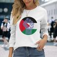 パレスチナ製フリーパレスチナスタンド 長袖Tシャツ 彼女への贈り物