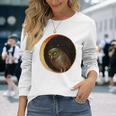 ヒエロニムス・ボス フクロウの大地の庭 長袖Tシャツ 彼女への贈り物