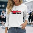 ブリティッシュクラシックスポーツカー トライアンフ Tr4 長袖Tシャツ 彼女への贈り物
