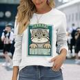 マヌルネコ Pallas's Cat 長袖Tシャツ 彼女への贈り物