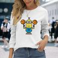 ミニオン Basket Ball Kevindouble Ball 長袖Tシャツ 彼女への贈り物