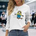 ミニオン Minionkateboard Carl 長袖Tシャツ 彼女への贈り物