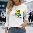 ミニオン Minionkateboard Dave 長袖Tシャツ 彼女への贈り物