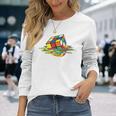 メルティング ルービックキューブ 長袖Tシャツ 彼女への贈り物