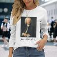 ヨハン・セバスティアン・バッハ 作曲家 クラシック音楽 Bach Composer Classical Music 長袖Tシャツ 彼女への贈り物