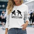 レスリング グレコローマン フリースタイルレスリング 長袖Tシャツ 彼女への贈り物