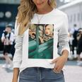 レンピカセルフポートレートの絵画autoportrait タマラ・ド・レンピッカ 長袖tシャツ 長袖Tシャツ 彼女への贈り物