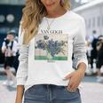 ヴァン・ゴッホ アイリス 印象派 アート絵画 ヴィンセント・ヴァン・ゴッホ 長袖Tシャツ 彼女への贈り物