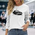 古い車 ヴィンテージ 長袖Tシャツ 彼女への贈り物