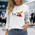 台南台湾旗シンボル 長袖Tシャツ 彼女への贈り物