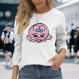 立ち往生オパンチュウサギ 長袖Tシャツ 彼女への贈り物