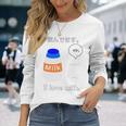 飲んでます。 I Love Milk 牛乳 ミルク びん ボトル カップ 健康 の イラスト 長袖tシャツ 長袖Tシャツ 彼女への贈り物