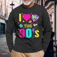 1990'S 90S Retro I Heart The Nineties Costume Party 長袖Tシャツ 高齢者への贈り物