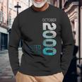 2000年10月 限定版 レトロ 2000 ヴィンテージ 2000年 長袖Tシャツ 高齢者への贈り物