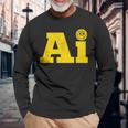 Ai 人工知能 Ai 長袖Tシャツ 高齢者への贈り物