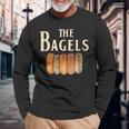 The Bagels Loveresameeed Everything ベーグルベーカー デリ 長袖Tシャツ 高齢者への贈り物