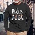 The Beagles Classic Beagle Owner ビーグル犬 長袖Tシャツ 高齢者への贈り物