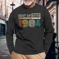 Best Of 1984 Classic Birthday 1984 Cassette Tapeintage 長袖Tシャツ 高齢者への贈り物