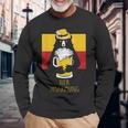 Bier Hug 面白いオクトーバーフェストデザイン ビールベア ドイツパーティー 長袖Tシャツ 高齢者への贈り物