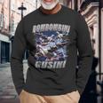 Bombombini Gusini 面白いイタリアンブレインロットミーム 長袖Tシャツ 高齢者への贈り物