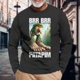 Brr Brr Patapim イタリアンブレインロットミーム 長袖Tシャツ 高齢者への贈り物