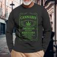 Cannabis アメリカグレード マリファナ インディカ サティバウィード 長袖Tシャツ 高齢者への贈り物