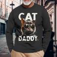 Cat Daddy 猫のお父さん 猫のお父さん お父さん ハウス 猫のお父さん 父の日 猫 長袖Tシャツ 高齢者への贈り物
