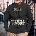 Catskill Mountains Hike New York キャッツキルシャツ 長袖Tシャツ 高齢者への贈り物