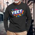 Celebration Yeet キッズ トレンディ ミーム スローガン Yeeting 長袖Tシャツ 高齢者への贈り物