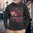 Chapter 65 Fabulousince 1960 Diamond Heels 65Th Birthday 長袖Tシャツ 高齢者への贈り物