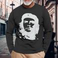 Che Guevara キューバ革命 反乱軍 フィデル カストロ 葉巻 キューバ 長袖Tシャツ 高齢者への贈り物