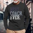 Coach Definition Coach Best Coach Ever 長袖Tシャツ 高齢者への贈り物