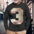 Cool 3 3番 数字 バースデーパーティー 3番目 野球 誕生日 長袖Tシャツ 高齢者への贈り物