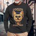 Coolest Dog Dad I Yorkshire Terrier パパ I ヨークシャー・テリア 長袖Tシャツ 高齢者への贈り物