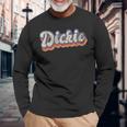 Dickie 名前入りシャツ カスタムレタリング 70年代 長袖Tシャツ 高齢者への贈り物