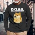 Doge政府効率省 長袖Tシャツ 高齢者への贈り物