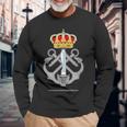 Emblema Fgne Ejército Español Fuerza Guerra Naval Especial Camiseta de manga larga Regalos para ancianos