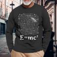EMc2 方程式 物理学 相対性理論 数学 数学 長袖tシャツ 長袖Tシャツ 高齢者への贈り物