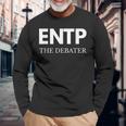 Entp ザ・ディベイター Entp 長袖Tシャツ 高齢者への贈り物
