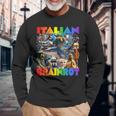 Every Italian Brainrot Meme Italian Brainrotコレクション 長袖Tシャツ 高齢者への贈り物