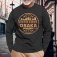 Expo 2025 Osaka Japanは、新しい未来を刺激します 長袖Tシャツ 高齢者への贈り物
