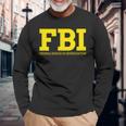 Fbi連邦捜査官事務所 長袖Tシャツ 高齢者への贈り物