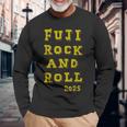Fuji Rock And Roll 2025 Amazon Limited Color 長袖Tシャツ 高齢者への贈り物