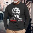 Fulci Livesゾンビホラー映画tシャツ 長袖Tシャツ 高齢者への贈り物