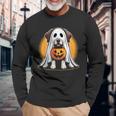 My Dog Is My Boo ハロウィン ゴーストドッグ メンズ レディース キッズ 長袖Tシャツ 高齢者への贈り物