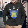Gap Coat Of Arms 旗 フットボール 長袖Tシャツ 高齢者への贈り物
