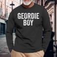 Geordie Boy Newcastle Upon Tyne 長袖Tシャツ 高齢者への贈り物
