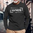 Hang Ten サーフボード サーフィン 長袖Tシャツ 高齢者への贈り物